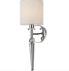9111-1w Merritt 18 In. 1-light Chrome Crystal Wall Sconce By Af Lighting