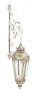 52998 Metal Themed Lantern Wall Glass Benzara Vintage