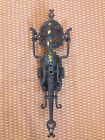 Ada144 Mexico De Sconce Wrought Mount Arte Iron Umber Avl Fixture Light Wall 6