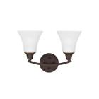 4413202-715 Mh Sea Gull Lighting Metcalf Autumn Bronze Wall 785652275128