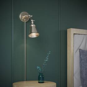 12001-mg Millennium Lighting 9 Inch Edith Modern Gold Wall Sconce Adjustable Plug In Light 12001-mg Millennium Lighting 9 Inch Edith Modern Gold Wall Sconce Adjustable Plug In Light