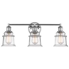 Vanity9 Millennium Lighting 2343-ch 3 Light Bath Inches Tall And 24 Widechrome
