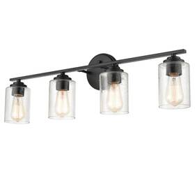 3684-mb Millennium Lighting Bathroom Light Matte Black