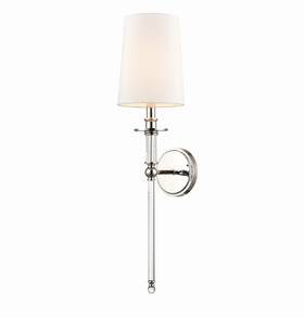 6981-pn Millennium Lighting 20 Inch Tall Indoor Wall Sconce - Polished Nickel