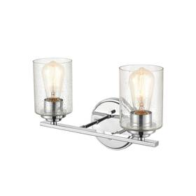 Millennium Lighting 842639027498 Metal 2 Light Bathroom Vanity Fixture Chrome
