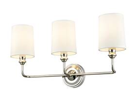 99803-pn Millennium Lighting 99803 Leena 3 Light 22 Inch W Vanity - Nickel