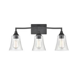 Millennium Lighting Inc 842639032560 Caily 3 Light Bathroom Vanity Fixture In Matte Black