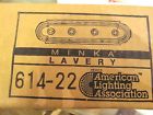 614-22 Minka Wexford Discontinued Brass Polished Bar Lavery Vanity Light 24