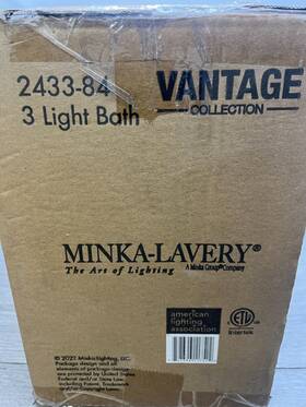 9-brushed Minka Lavery 2433-84 Winsley - 3 Light Wall Mount In Nickel Finish