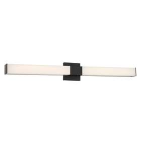 2876-66a-l Minka Lavery 2876-l 4 Inch Tall Led Bathroom Sconce - Coal