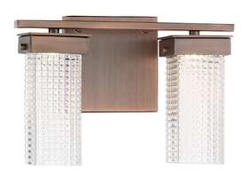 4902-267-l Minka-lavery Dewberry Lane Bathroom Vanity Light Dark Brushed Bronze
