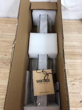 512-84-l Minka Lavery Vantage Led Vanity Strip With Double Shades - Brushed Nick