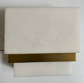 521-695-l Minka-lavery Arzon Led 3.75 Inch Soft Brass Wall Sconce Light