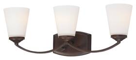 6963-284 Minka Lavery Overland Park 3 Light 23 Inch W Vantage Bathroom - Bronze