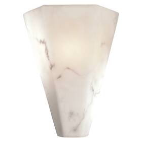 Minka Lavery 747396016856 Ml 333 Alabaster Dust 1-light 9.25 Inch W Wall Washer Ada Sconce