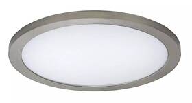 Fldl210012ledcctbn Miseno Ml7759 12 Inch Wide Flush Mount Ceiling Fixture - Brushed Nickel