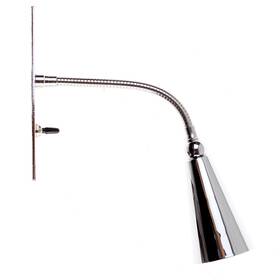 8lib165m01 Mle Hotel Lighting Libra Led Reading Light Polished Chrome Wall Mt
