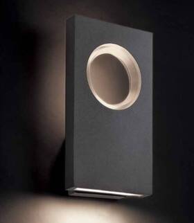Ws-w11716-bk Modern Forms 2 New Void 22 Inch Led Dimming Outdoor Wall Sconce Dark Sky Friendly