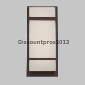 Ws-w1616-bz Modern Forms Phantom 16 Led Outdoor Wall Light New In Box