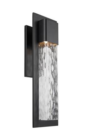 Ws-w54016-bk Modern Forms Mist 16 Inch Outdoor Sconce Black