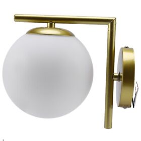 Modern Style Led Wall Lamp Nordic Glass Ball Passage Corridor Bedroe