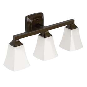 Yb5163orb Moen 034584023919 Voss 3-light Dual-mount Bath Bathroom Vanity Fixture With Fros