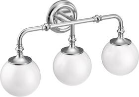 Yb0563ch Moen Colinet 3-light Bath Bathroom Vanity Fixture Chrome Yb0563ch Moen Colinet 3-light Bath Bathroom Vanity Fixture Chrome