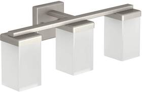 Yb8863bn Moen Edgestone 3-light Modern/contemporary Vanity Light Brushed Nickel Yb8863bn Moen Edgestone 3-light Modern/contemporary Vanity Light Brushed Nickel