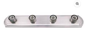 Monument 076335670638 24-inch Beveled Edge Vanity Lighting Strip In Polished Chrome Lot Of 2