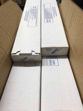 674482 Monument Fluorescent Under Counter Light 24-1/4 Slim Fit Lots Of 4 Each