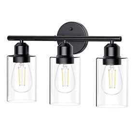 Mshamy 3-light Bathroom Vanity Light Fixtures Vintage Industrial Sconces
