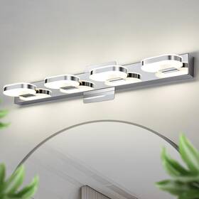 Myhaptim 798107593418 Modern Led 4 Lights Vanity Light For Bathroom Fixture Wal