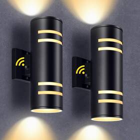 Mzl003 Mzliti Outdoor Wall Lights 2 Pack Dusk To Dawn Exterior Light Fixtures Ip65 W