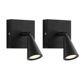 Amz-tbl-040 Newsee Battery Operated Wall Sconce Set Of 2 Lamp With Remote 7000mah Dimmabl