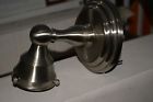 1182-1 Nickel Satin - Ginger Etched Bathroom Sconce Sn Single Light