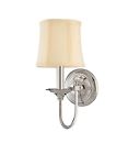 1811-pn Nickel Sconce Rockville Polished Hudson - Light Valley Wall