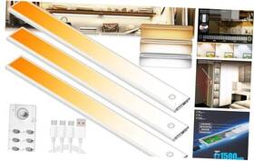 M3-lb67-400 Ningbo Miclion Led Lighting Co. Ltd 134 Under Cabinet Lights Wireless With Full 40cm-3pack