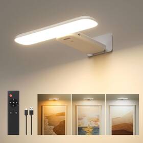 Wl03-uk No Picture Lights Battery Operated Rechargeable Frame For Wall