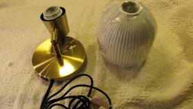 3011645mb Nova California Petaluma Bone Porcelain 1lt Wall Sconce Brass/bone -