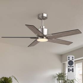 Fs-8921-father Nuoqiso 46 Inch Ceiling Fans With Lights And Remote Control For Bedroom Modern Nicke Fs-8921-father Nuoqiso 46 Inch Ceiling Fans With Lights And Remote Control For Bedroom Modern Nicke
