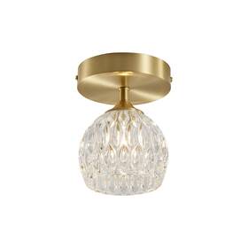 Ns45 Nusran Semi Flush Mount Ceiling Light Luxury Fixture Clear Cry