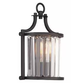 60-5776 Nuvo Krys 1 Light Crystal Wall Sconce 60w Vintage Lamp Included A