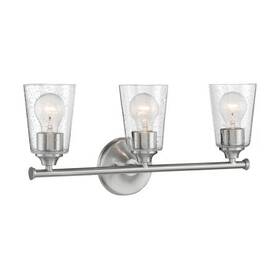 7183 Nuvo 60/7183 Fixture Vanity 3-light Incandescent 60w 120v A19 Medium