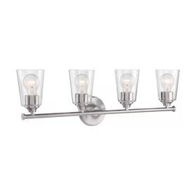 7184 Nuvo 60/7184 Fixture Vanity 4-light Incandescent 60w 120v A19 Medium