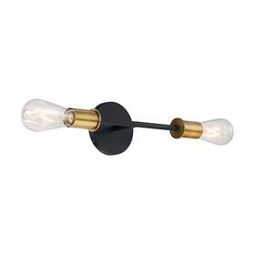 100w Nuvo 60/7342 Fixture Vanity 2-light Incandescent 120v A19 Medium