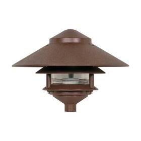 Nuvo Lighting 045923766350 1-light 2 Louver Pagoda Large Hood Old Bronze