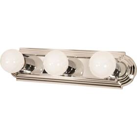 Nuvo Lighting 60/296 Chrome 3-light 18 Inch W Vanity Strip - Ada Compliant