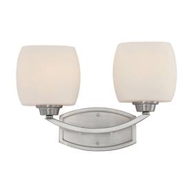60-4182 Nuvo Lighting Satco/nuvo - 2 Or 4 Light Vanity Fixture With Satin White Glass