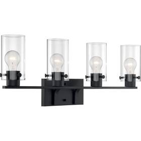 7274 Nuvo Lighting 60/7274 Sommerset Bathroom Vanity Light Matte Black