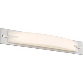 1082 Nuvo Lighting 62/1082 1 Light 31 Inch W Integrated Led Bath Bar - Nickel